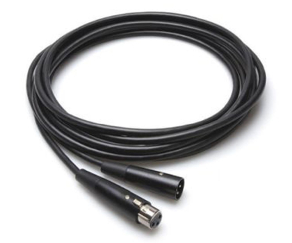 Kabel audio Hosa Kabel mikrofonowy ECONOMY XLRf – XLRm, 3m